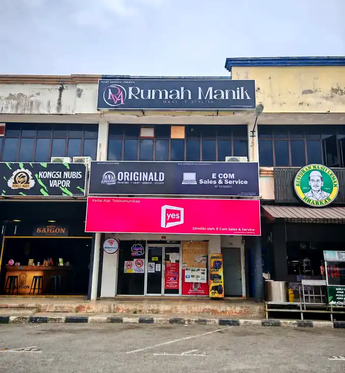 Kedai nakprint.com dalam Originald Vaporverse